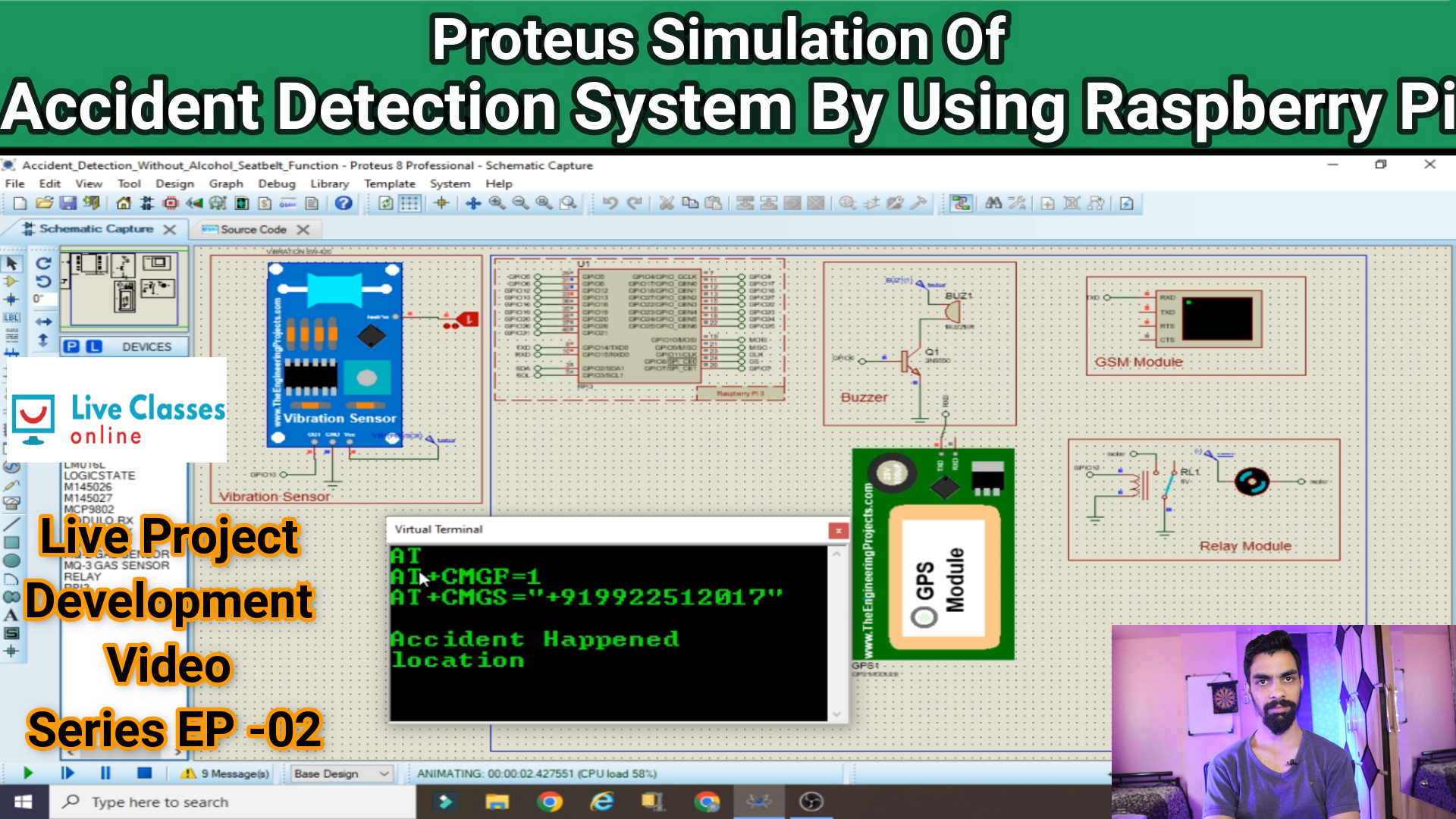 Accident Detection System By Using Raspberry Pi