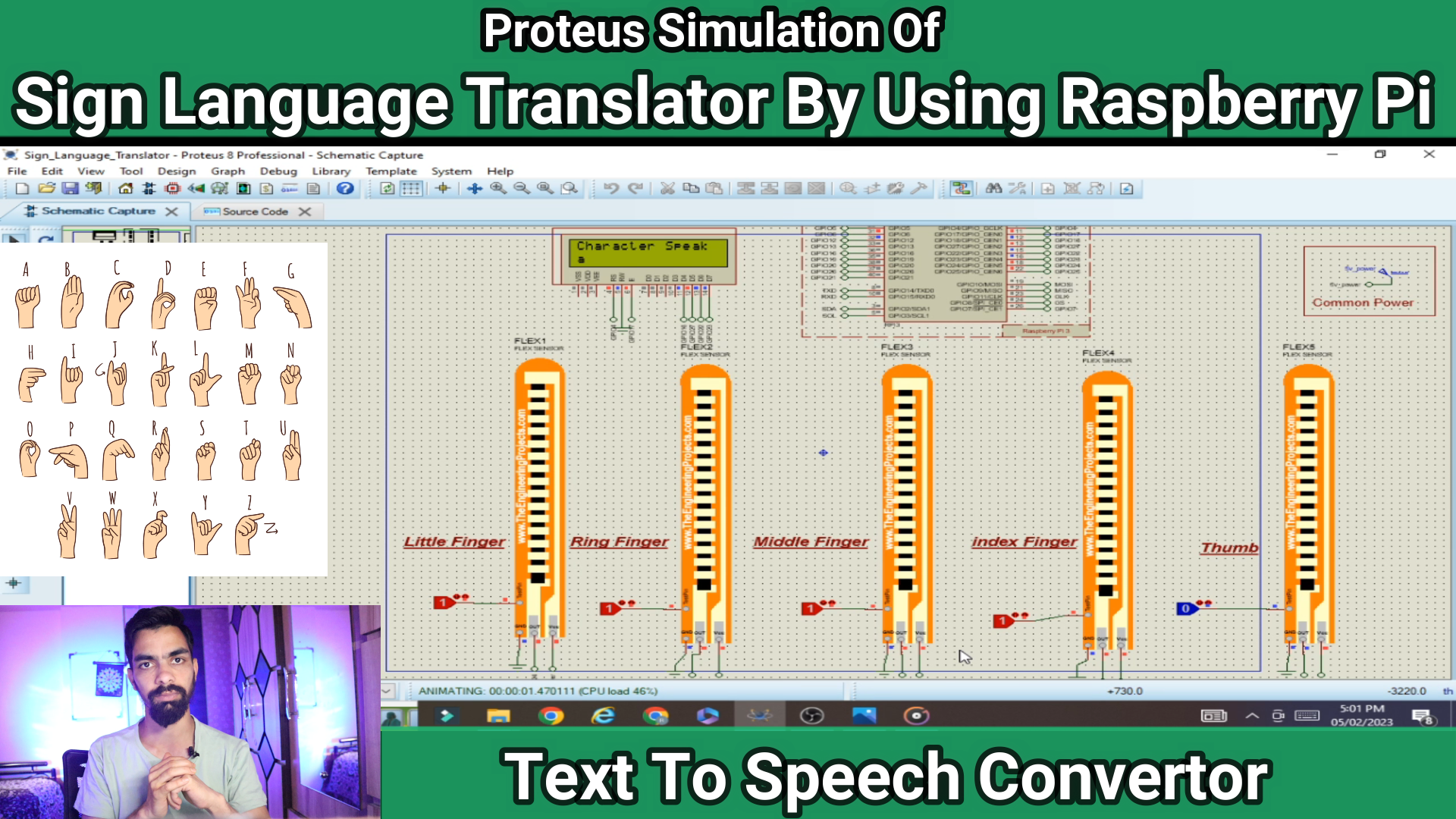 Sign Language Translator By Using Raspberry Pi