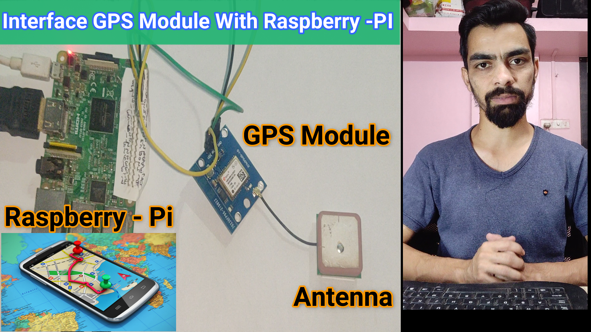 How to Interface GPS Module with Raspberry pi