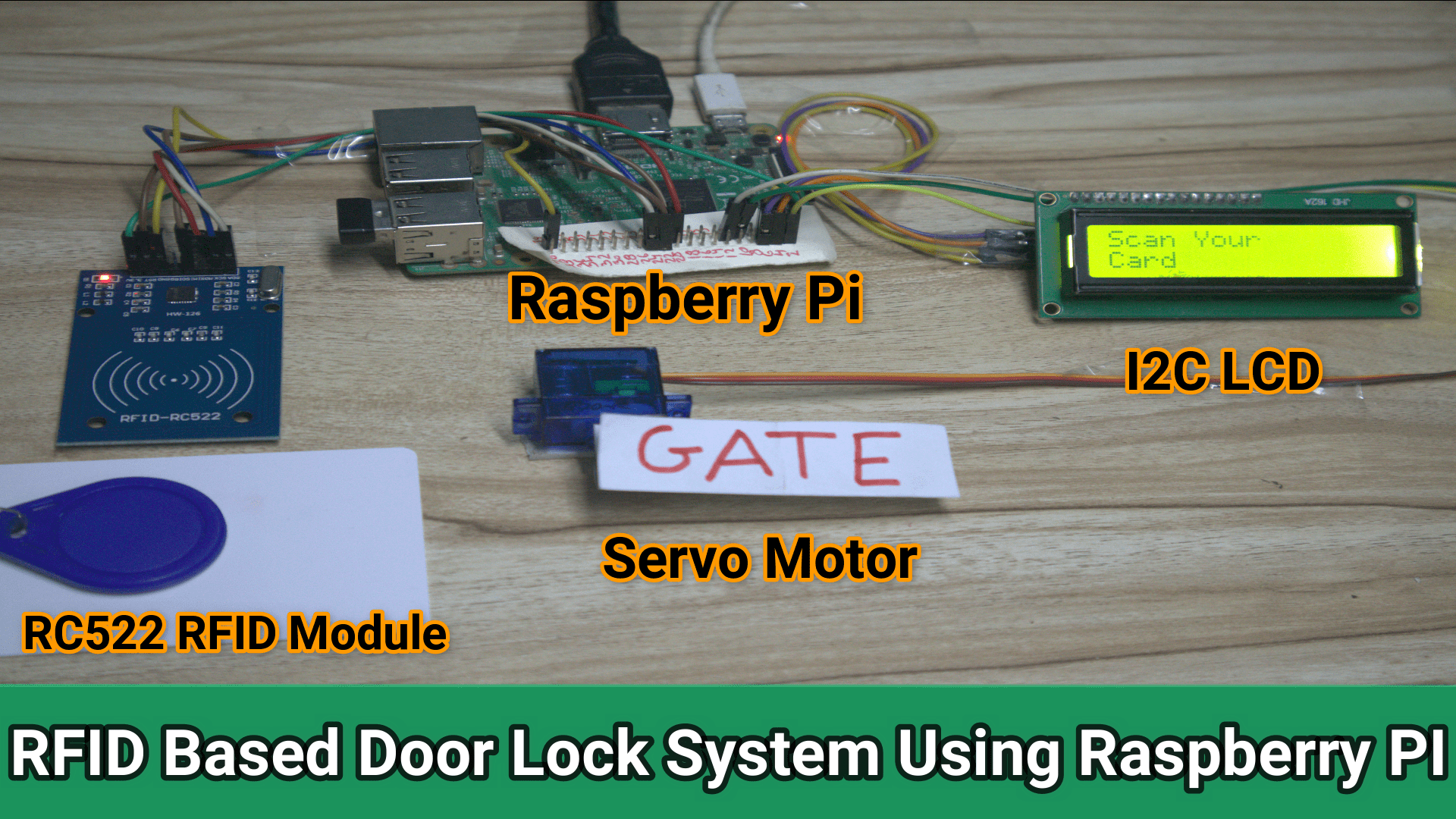 RFID Based Door Lock System Using Raspberry PI