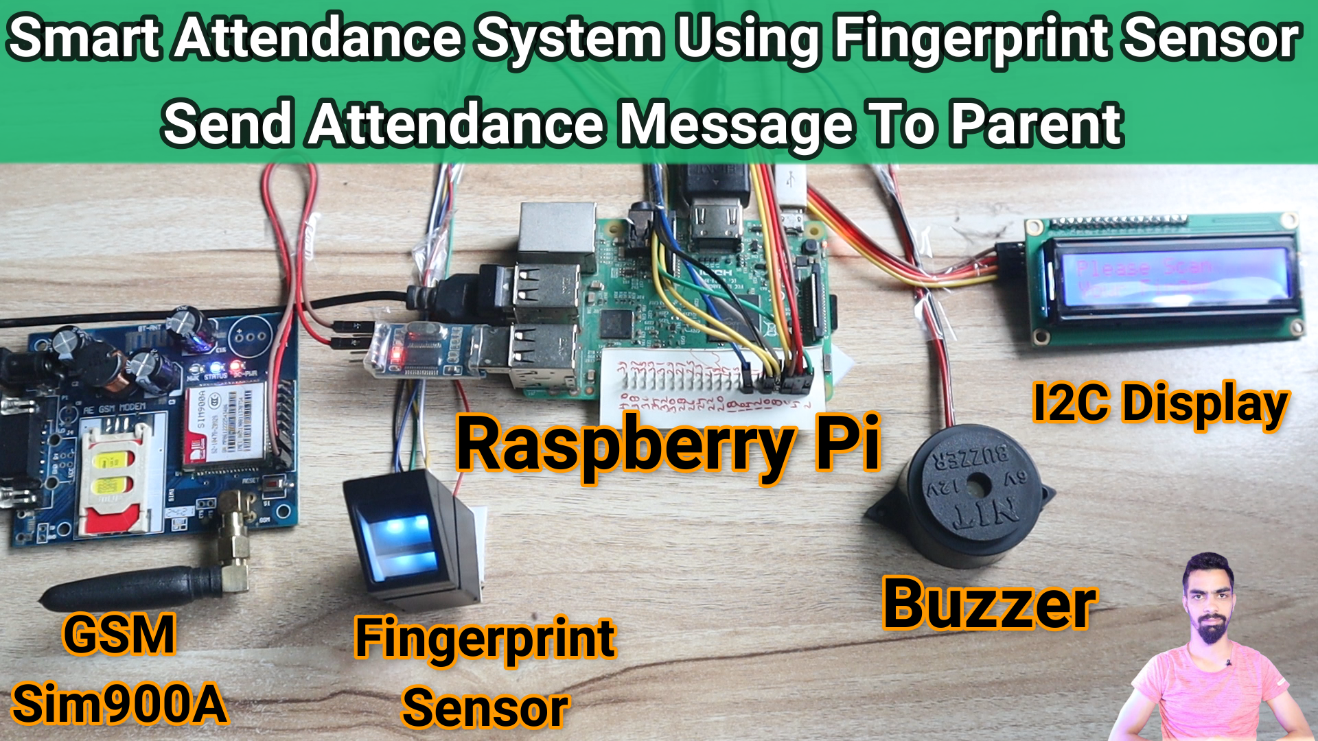 Smart Attendance System Using Fingerprint sensor