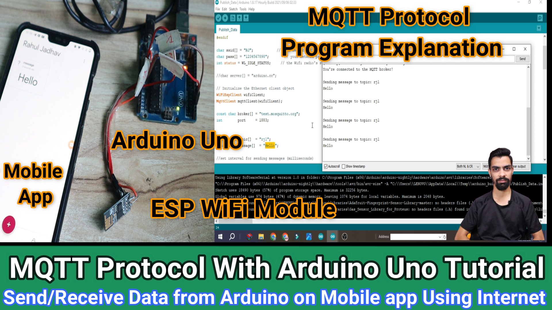 MQTT Protocol On Arduino Uno Tutorial