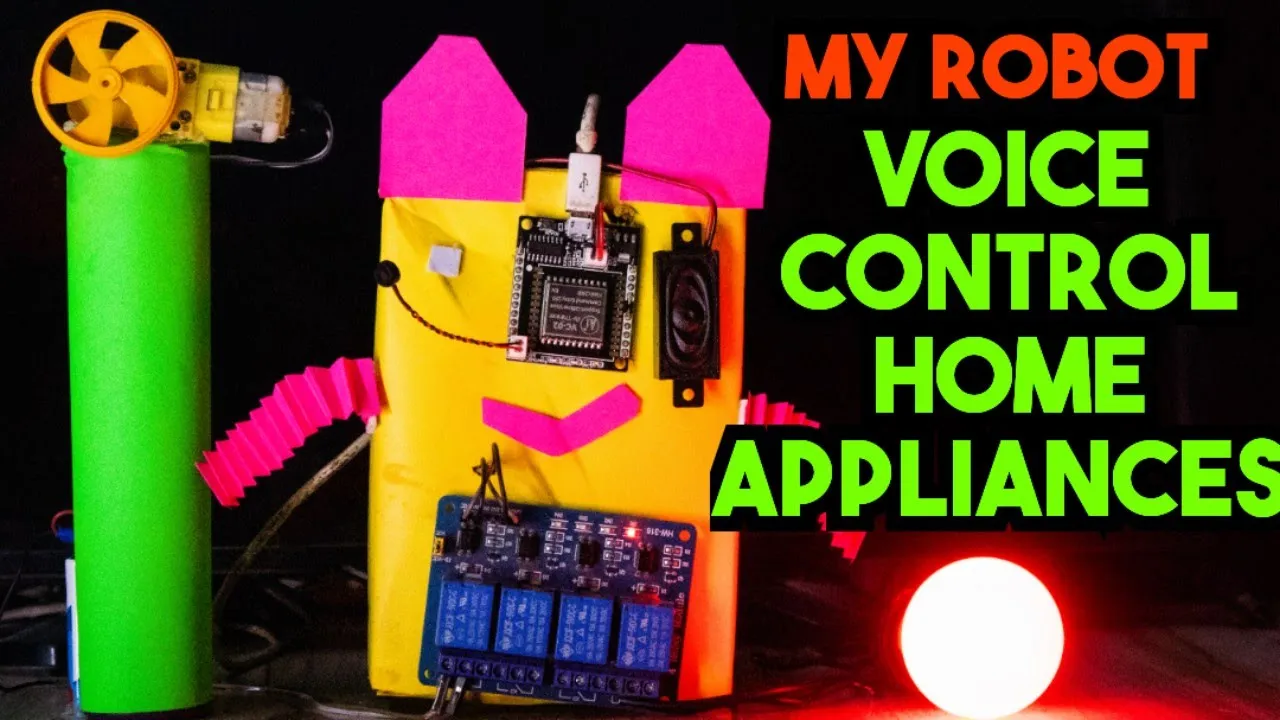 Home Automation Robot Using Offline Voice Recognition (VC-02)